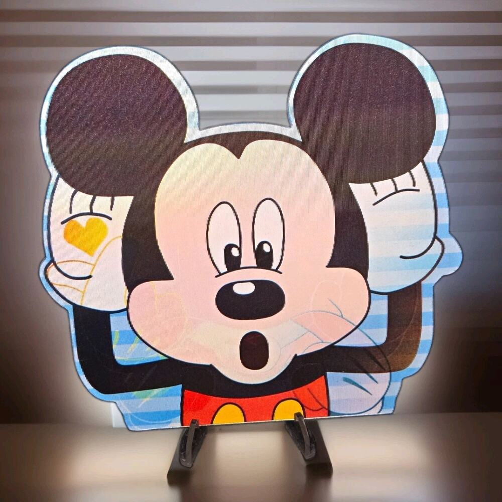 Mickey Mouse Disney 3D Motion Lenticular Car Laptop Decal Sticker Peeker